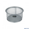 Pojemnik na spinacze srebrny metalowy siatka GRAND GR-010S 120-1120